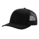 Richardson - Snapback Trucker Cap - 112 - Black