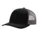 Richardson - Snapback Trucker Cap - 112 - Black/Charcoal