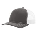 Richardson - Snapback Trucker Cap - 112 - Charcoal/White