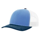 Richardson - Snapback Trucker Cap - 112 - Columbia Blue/White/Navy