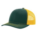 Richardson - Snapback Trucker Cap - 112 - Dark Green/Gold