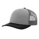 Richardson - Snapback Trucker Cap - 112 - Gray/Charcoal/Black