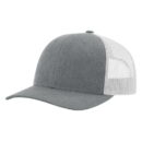 Richardson - Snapback Trucker Cap - 112 - Heather Gray/Light Gray