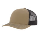 Richardson - Snapback Trucker Cap - 112 - Khaki/Coffee