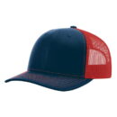 Richardson - Snapback Trucker Cap - 112 - Navy/Red