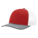 Richardson - Snapback Trucker Cap - 112 - Red/White