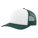 Richardson - Snapback Trucker Cap - 112 - White/Dark Green