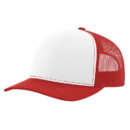 Richardson - Snapback Trucker Cap - 112 - White/Red